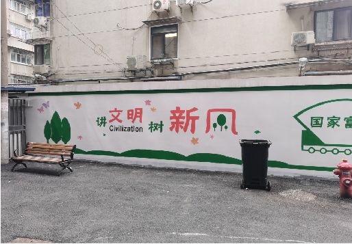 上蔡社区墙绘